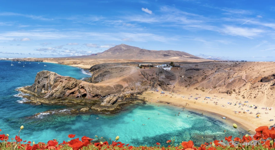 Beach in Canary Islands, Spain