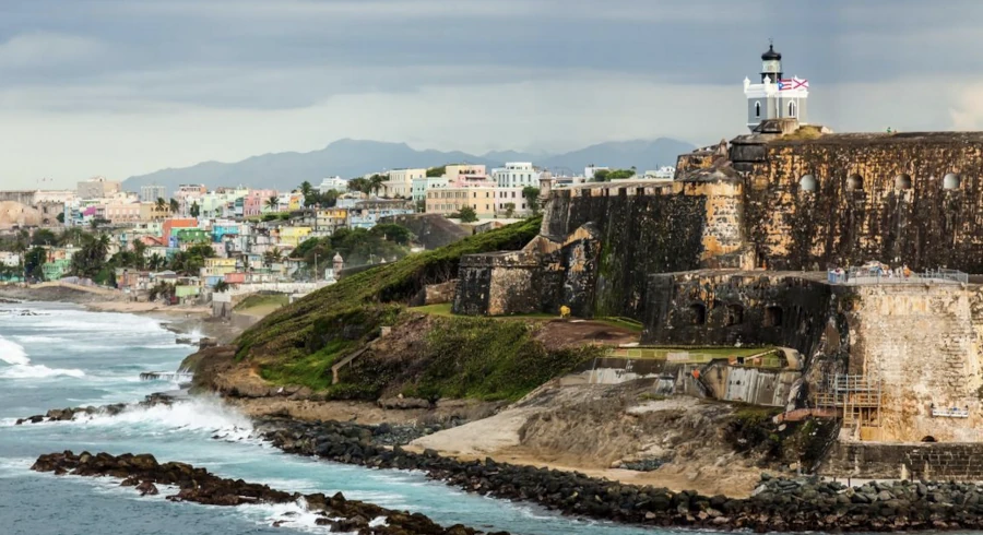 City view of San Juan, Puerto Rico