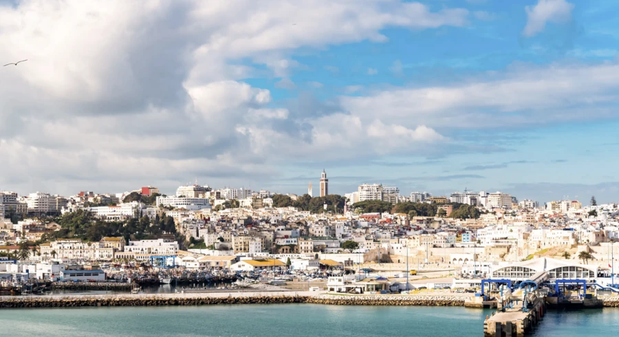City view of Tangier, Morocco